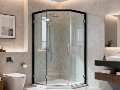 jasa pembuatan dan pemasangan shower box kaca tempered 3